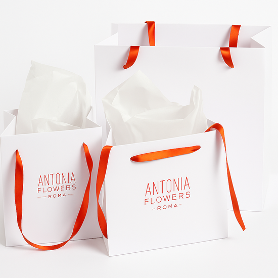 Packaging Antonia Flowers Roma per bouquet